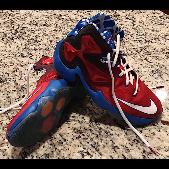 lebron 13s red